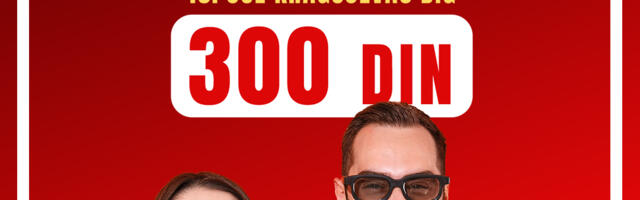 NOVO LICE TVOG OMILJENOG BIOSKOPA!      Cena ulaznice 300 dinara u subotu, 19. jula, u Cineplexx BIG Kragujevac bioskopu