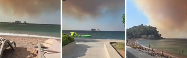 KATAKLIZMA Šok prizor sa popularne plaže u CG (VIDEO)