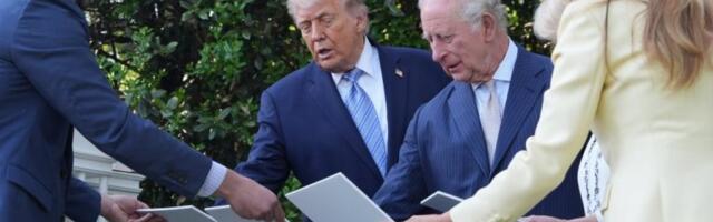 NIJE MU TREBALO NI PET MINUTA: Tramp čim je video kralja Čarlsa PREKRŠIO PROTOKOL! ŠTA JE OVO URADIO? (FOTO)