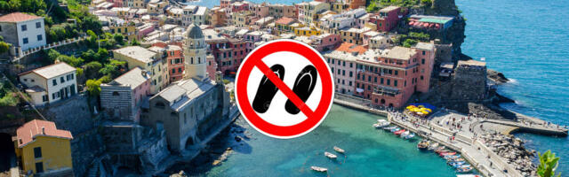 Italija: Šetnja u japankama može vas koštati 2.500 evra