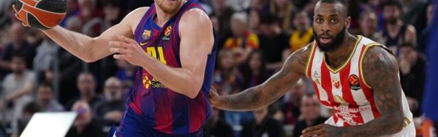 Tabela Evrolige: Crvenoj zvezdi donekle rezultati išli u korist, posle poraza u Barseloni u plej-in zoni