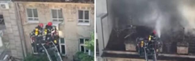 PRVI SNIMCI POŽARA U CARIGRADSKOJ: Vatrogasci imaju pune ruke posla, evo da li ima povređenih (VIDEO)