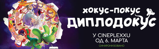 Specijalna Abrakadabra projekcija filma Hokus-Pokus Diplodokus – Subota 8. mart