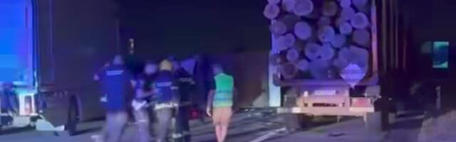 Lančani sudar kod petlje Niš-istok