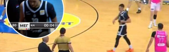 Lakić besneo na saigrače, pa odjurio s terena pre kraja meča: Ovo niste primetili u TV prenosu (VIDEO)