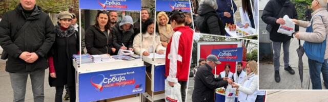 Aktivisti SNS na ulicama Beograda pred Vaskrs! Više od 150 lokacija, građanima poslata snažna poruka zajedništva i podrške (FOTO)