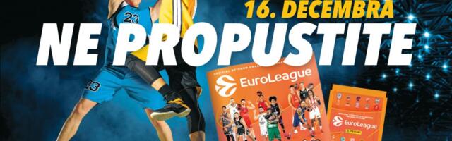 SPEKTAKL ZA KOŠARKAŠKE FANOVE! U UTORAK, 16. DECEMBRA UZ KURIR – ALBUM EUROLEAGUE 2025/26 NA POKLON!
