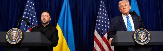 "PUTIN ŽELI DA POMOGNE UKRAJINI": Tramp odvalio biser godine pred novinarima! Pogledajte NEPROCENJIVU REAKCIJU ZELENSKOG (VIDEO)