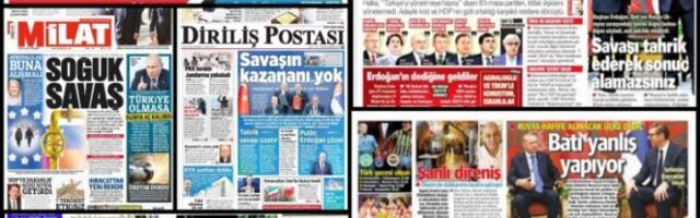 Susret Vučića i Erdogana vodeća tema u svim turskim medijima!