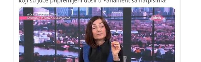 Љиљана Смајловић о Шолаковој пропагандној операцији: „То нема везе са слободом новинарства, већ са личним интересима”