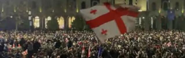 Žestoki okršaji demonstranata s policijom u Gruziji (VIDEO)