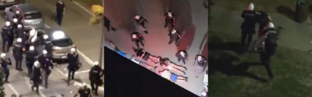 Policijska brutalnost u Valjevu: Tukli građane, izvlačili iz lokala, psovali i vređali žene (UZNEMIRUJUĆI SNIMCI)