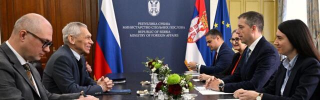 VAŽNE TEME: Đurić i Bocan-Harčenko o bilateralnim pitanjima, regionalnim i geopolitičkim izazovima