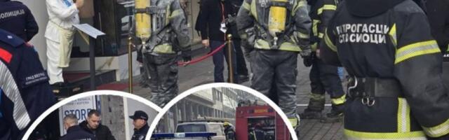 PRVI SNIMCI POŽARA NA TERAZIJAMA! Veliki broj vatrogasaca u centru Beograda, sumnja se da je zbog OVOGA buknula vatra! (FOTO, VIDEO)