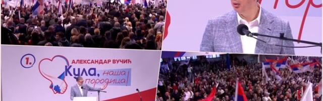 UŽIVO "OČEKUJEM JOŠ VEĆE SUKOBE I PROBLEME U SVETU!" Vučić na velikom mitingu u Sivcu: Pre svega ekonomske, a potom i političke, a mi moramo da...
