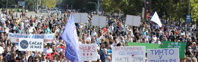 Budi junak, spasi reke - Ekološki protest u Beogradu okupio više hiljada građana koji se bore protiv uništavanja prirode