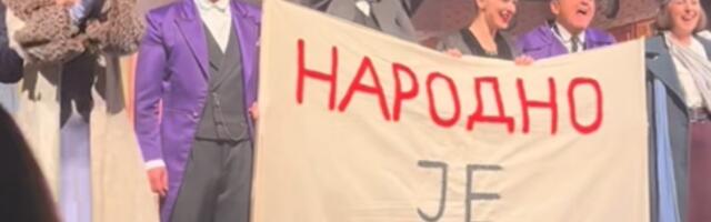 Nastavlja se trodnevni štrajk upozorenja u Narodnom pozorištu u Beogradu