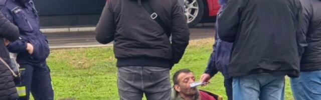 Filmska scena u Novom Sadu: Jurcao ulicama i bežao policiji, pa uhvaćen u slepoj ulici (FOTO/VIDEO)