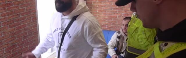 HITAN PREKID PROGRAMA NA PINKU, OBEZBEĐENJE JEDVA ZAUSTAVILO POMAHNITALOG LUKU: Karambol kakav se ne pamti!