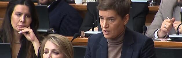 AKO NIJE BILA OBOJENA REVOLUCIJA, ODAKLE JE TOLIKI NOVAC UŠAO U SRBIJU? Brnabić: U Albaniji se tuku u parlamentu, ali niko nijedno pismo nije poslao Briselu!