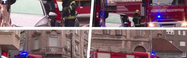 PRVI SNIMCI DRAME NA SAVSKOM VENCU! Vatrogasci na terenu - ULICA ZATVORENA! (VIDEO)