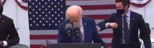 OVO POSTAJE VEĆ TUŽNO, BAJDEN OPET U PROBLEMU! Ovaj put morala je supruga da mu pomogne i to u javnosti! /VIDEO/