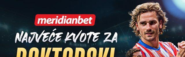 Fudbalski vikend iz snova: Iskoristi najveće kvote za novi DOKTORSKI TIKET!