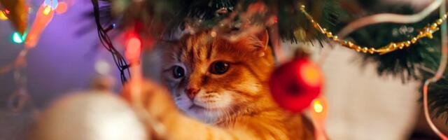 Evo kako da mačka ne "napada" novogodišnju jelku: Ova dva trika lako rešavaju problem, sve što vam treba već imate u kući
