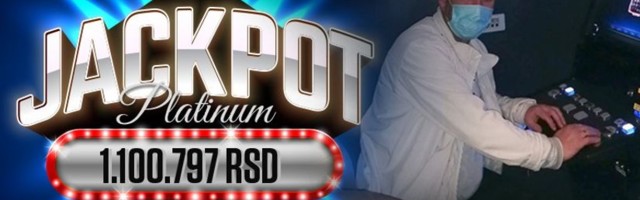 Fasader sa skele stadiona TSC-a ulovio Platinum JACKPOT