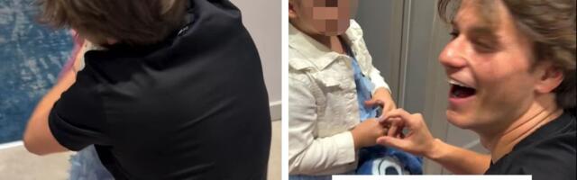 Ćerka Marije Mikić upoznala Jakova Jozinovića: Mama joj ispunila najveću želju, ovako je devojčica reagovala