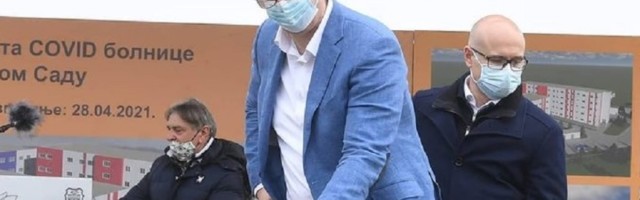 Počela izgradnja kovid bolnice u Novom Sadu
