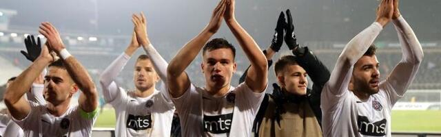Nije moglo bolje za crno-bele: Partizan na prašku Spartu!