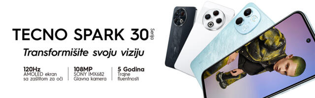 TECNO SPARK 30 serija je stigla na srpsko tržište – Brzina i izdržljivost nove generacije!