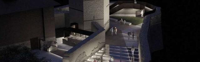 Nastavak rekonstrukcije Džephane – Predviđeno postavljanje staklene površine