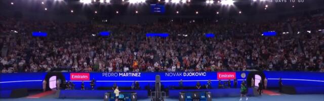 Novak Đoković počinje učešće na Australijan openu - ovako je reagovala publika na njegov izlazak na teren