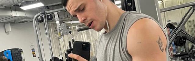 Kakva zver od muškarca! Naš glumac se preznojava u teretani, mišići pucaju: Ženama nije dobro od ovih kadrova