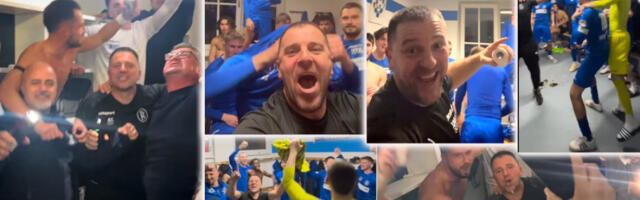 Balkanski hitovi grme u svlačionici austrijskog kluba: Emotivan oproštaj od Halida i trans uz Jovana Perišića