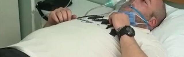 POPRSKALI MU GAS U LICE, IMA STRAVIČNE POVREDE: Ovo je muškarac kog su napali blokaderi u Boru! Priključen je na kiseonik