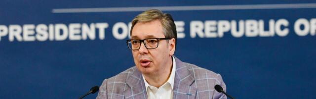 "NASTAVLJAMO DA GRADIMO, ULAŽEMO I POVEZUJEMO LJUDE I KRAJEVE SRBIJE" Vučić: U vremenu velikih globalnih izazova, za Srbiju je najvažnije da sačuva stabilnost