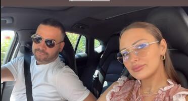 (FOTO) ISPLIVALA SLIKA TRUDNE ALEKSANDRE PRIJOVIĆ: Pevačica u poodmakloj trudnoći sa suprugom, evo kako izgleda