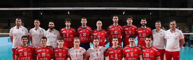 Odbojkaši Crvene zvezde slavili u Zagrebu!