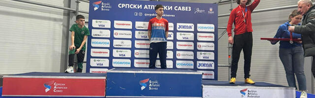 Vukašin Arsenijević prvak Srbije u trci na 800 metara