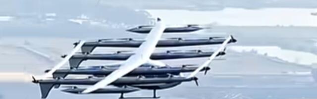 VIDEO: Ogromni leteći taksi za 10 osoba prošao prvi probni let u Kini