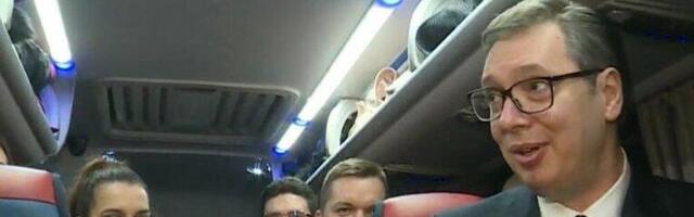 (UŽIVO) VUČIĆ STIGAO U ARENU: Otkrio zašto nakon izbora više neće biti predsednik SNS