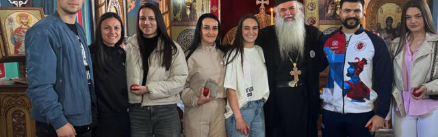 SARA ĆIRKOVIĆ: „Hristos Vaskrse! Neka nam je srećan i radosan najveći hrišćanski praznik, pobeda života nad smrću!“   