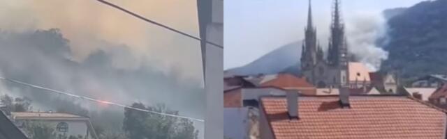Buknuo požar u Vršcu: Izgorele vikendice (VIDEO)