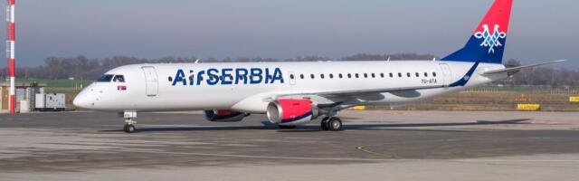 Air Serbia korigovala zimski red letenja 2025/26, manje smanjenja nego ranijih godina