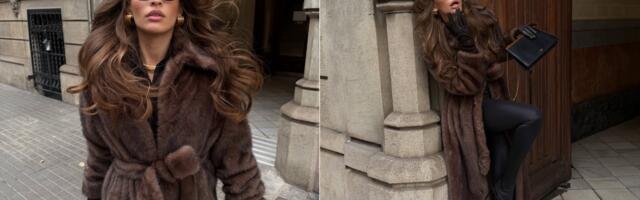 Dugačka braon bunda je old money komad koji nikad ne izlazi iz mode