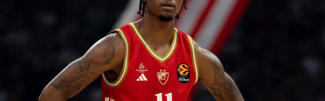 DELIJE U TRANSU! Tajson Karter na zagrevanju za meč sa Igokeom! (VIDEO)