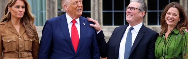 Tramp podelio skeč, ruga se sa britanskim premijerom Starmerom (VIDEO)